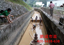 黄埔区金坑水库排洪渠清淤工程